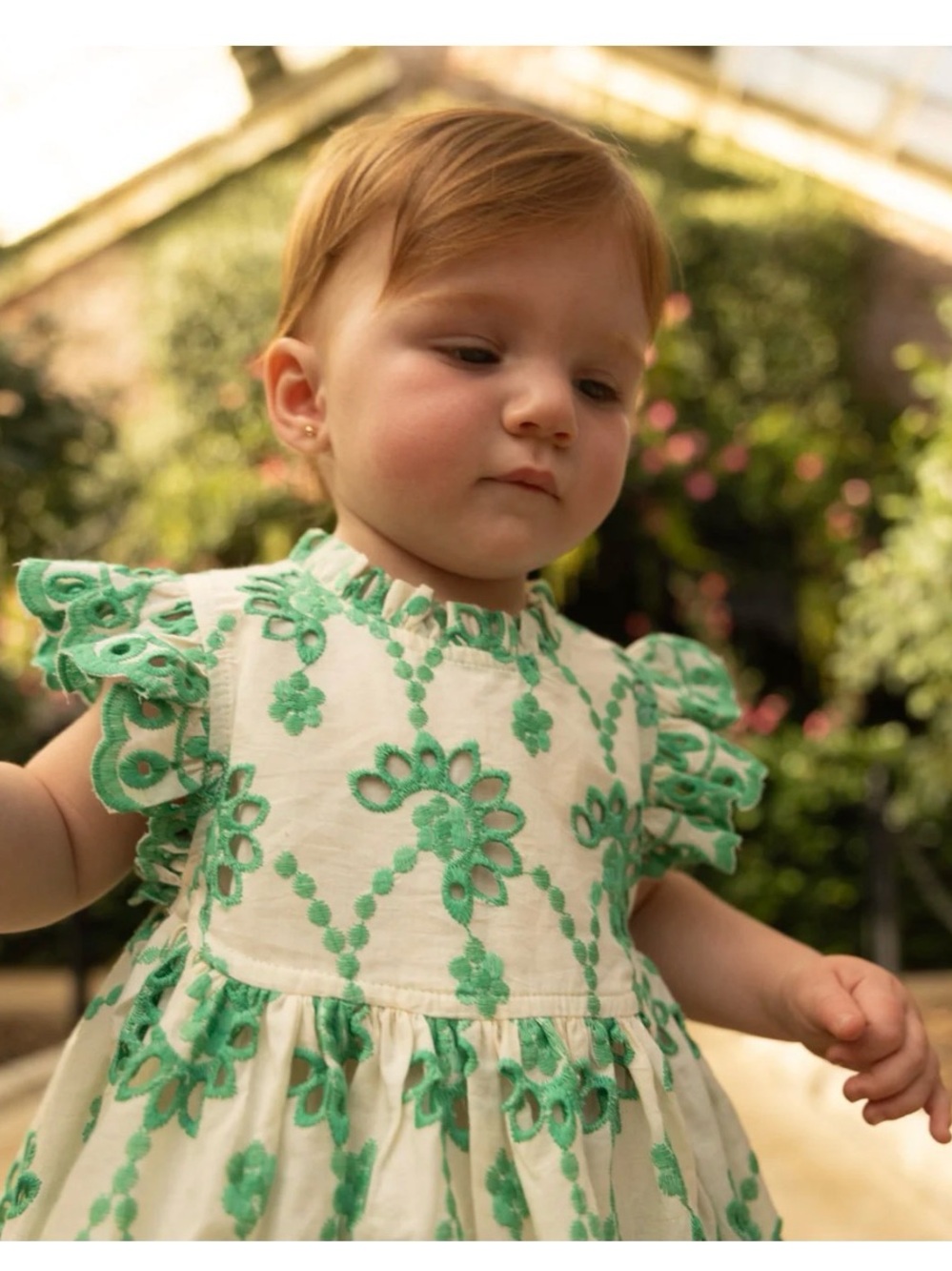 Retro Dress for Baby’s First Birthday